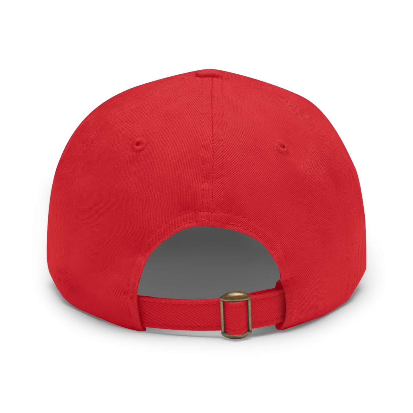 Hat / Cap with Leather Patch (Rectangle) USA Flag