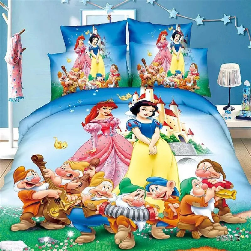 Rapunzel Cinderella Princess Bedding Sets