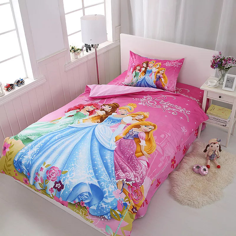 Rapunzel Cinderella Princess Bedding Sets