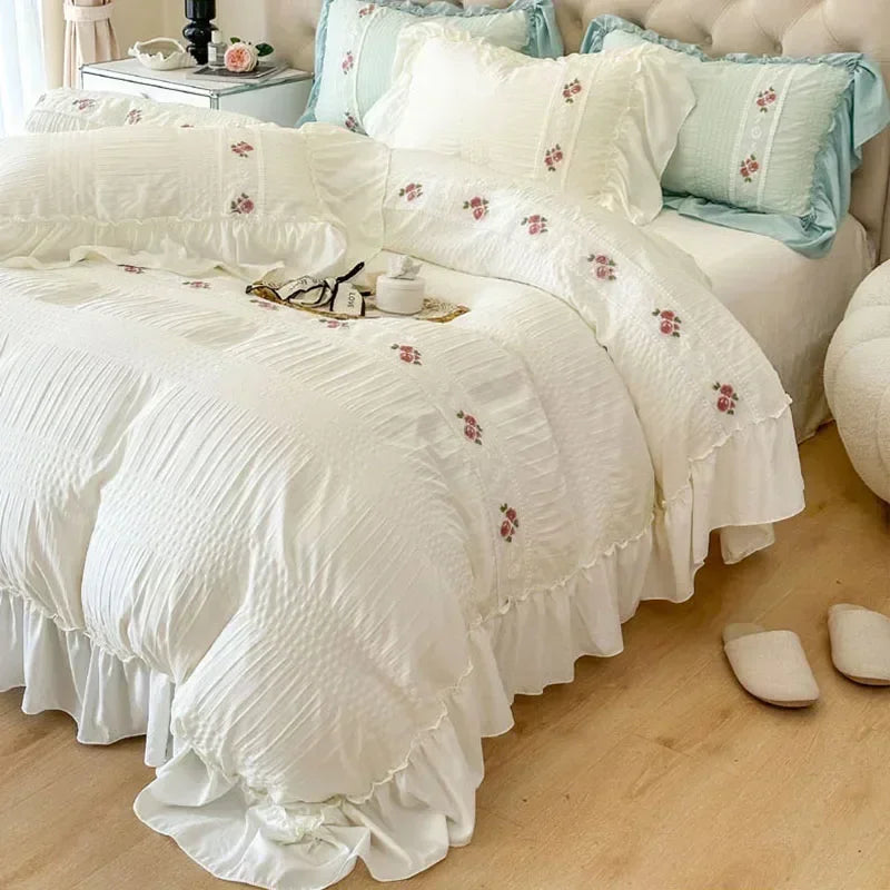 French Romantic Lace Bedding Sets