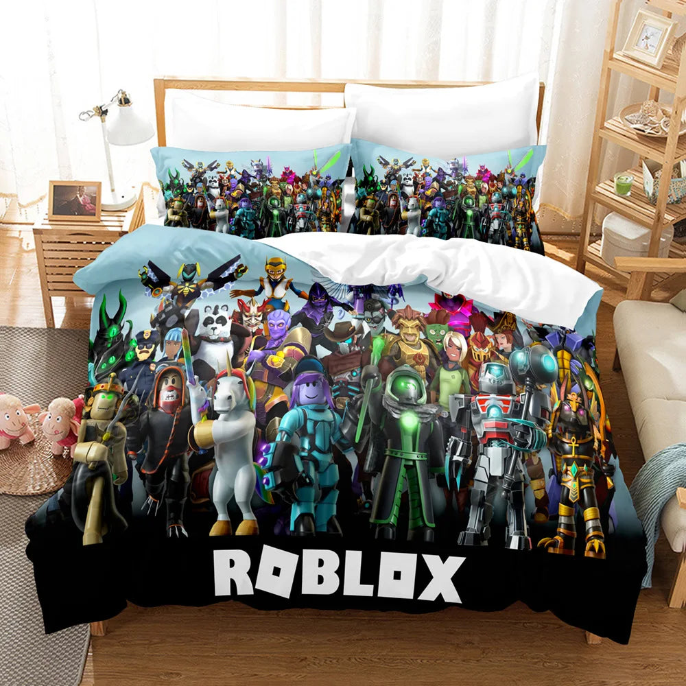 ROBLOX Game Surrounding Kids Bedding Sets