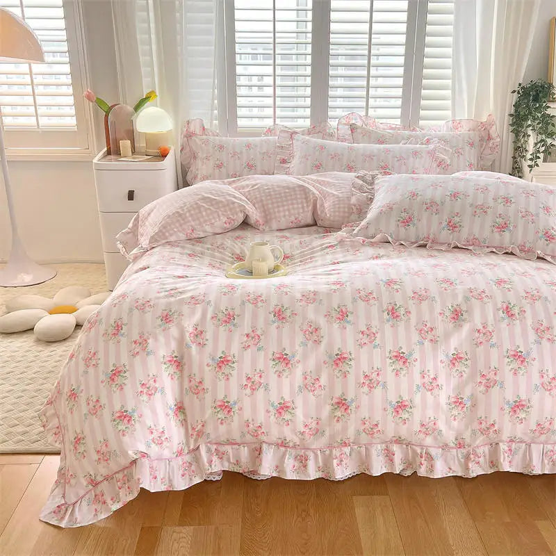 Pink Colour Duvet Cover Sets
