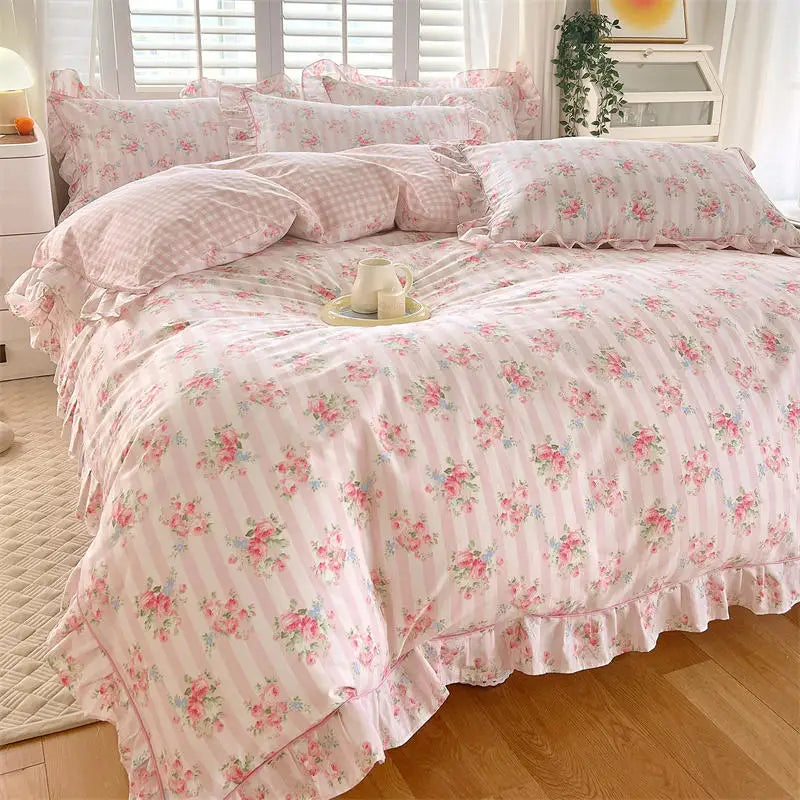 Pink Colour Duvet Cover Sets