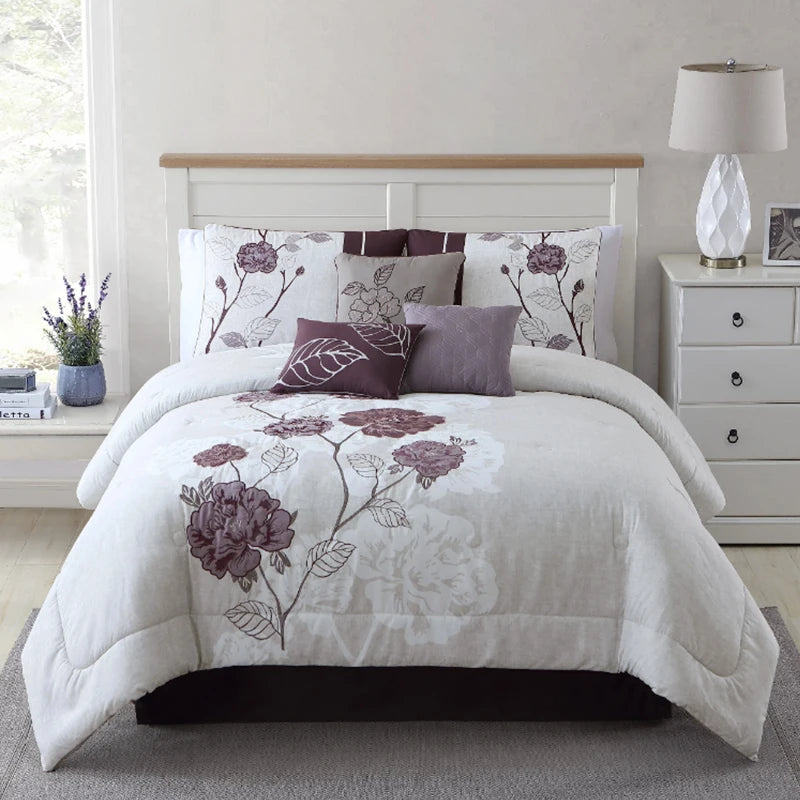 Embroidered Bedding Set