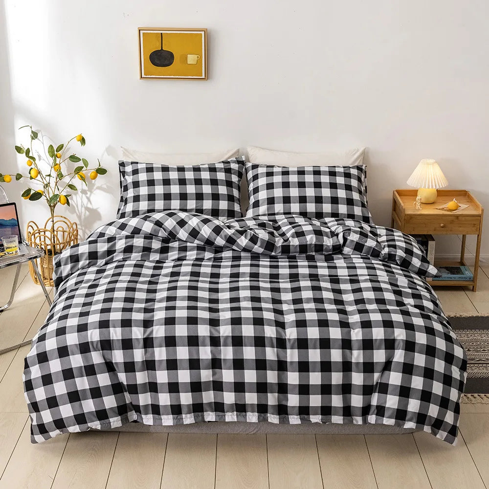 Modern Geometric Pattern Duvet Cover Sets