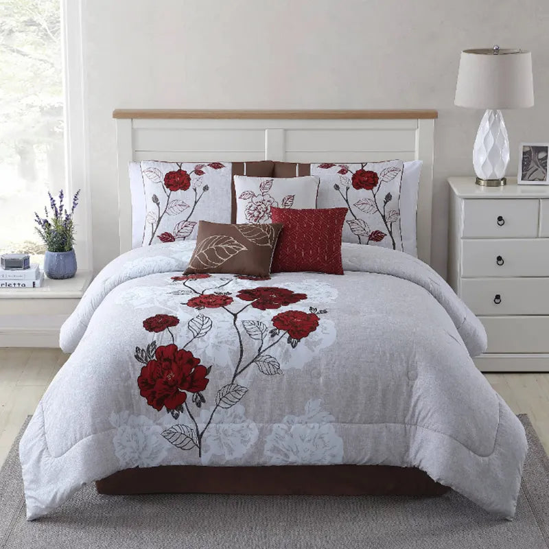 Embroidered Bedding Set