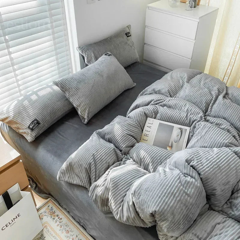 Velvet Duvet Covert Sets
