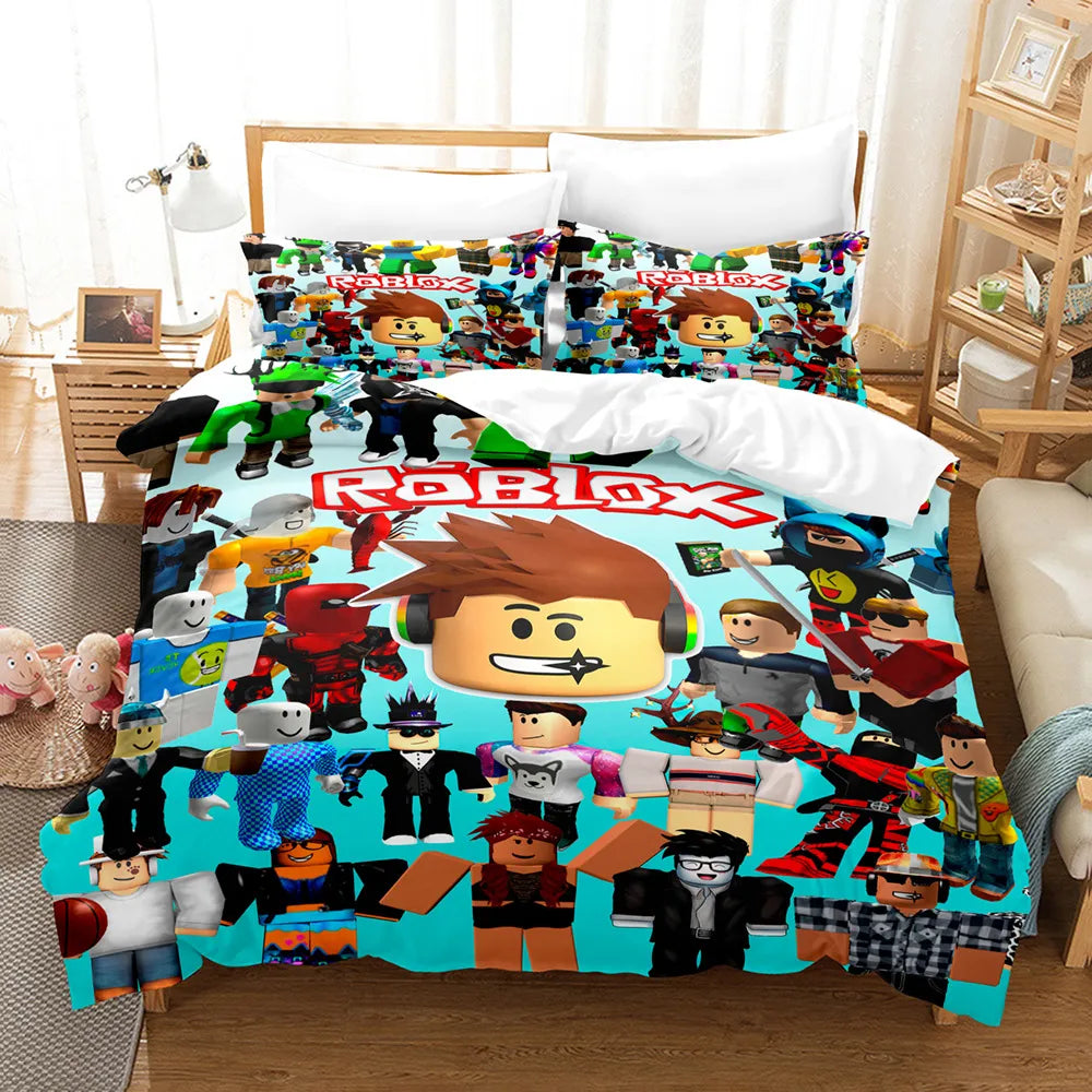 ROBLOX Game Surrounding Kids Bedding Sets