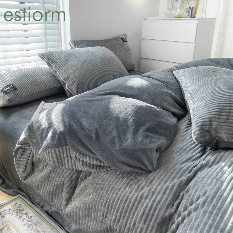 Velvet Duvet Covert Sets