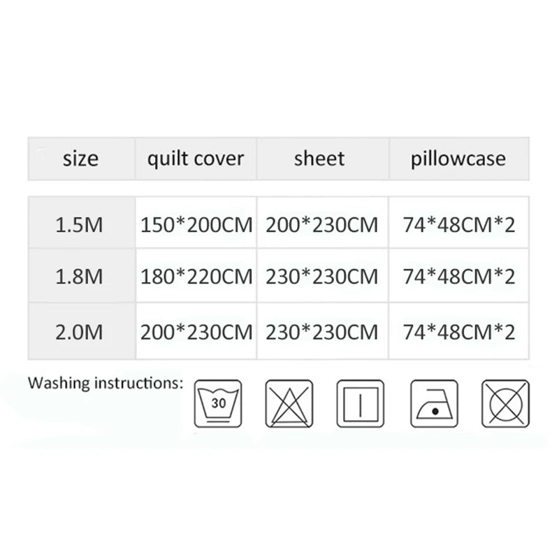 Home Textile Solid Colour Duvet Sets