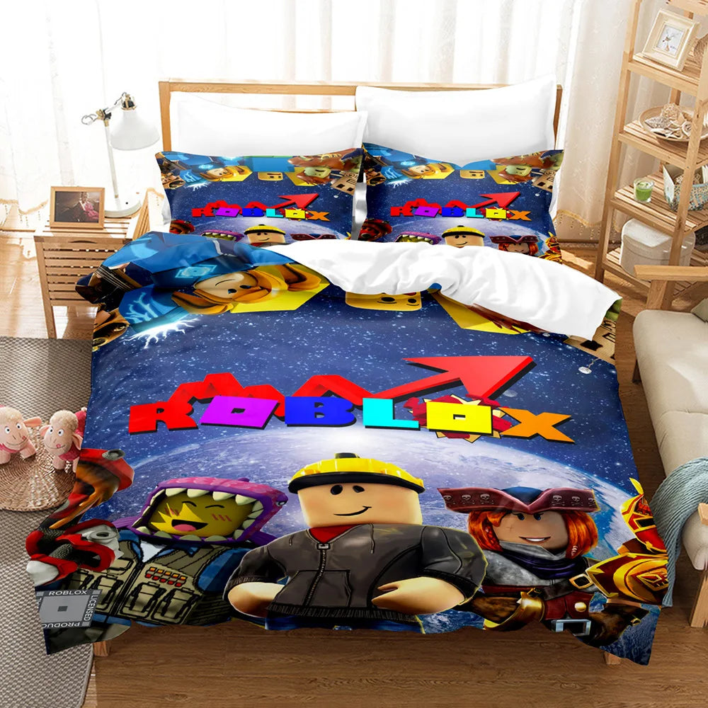 ROBLOX Game Surrounding Kids Bedding Sets