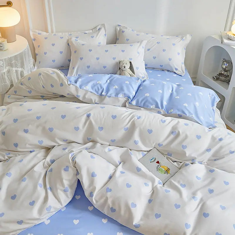 Blue White Duvet Cover Sets