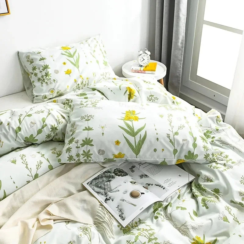 Floral Print Queen Bedding Sets