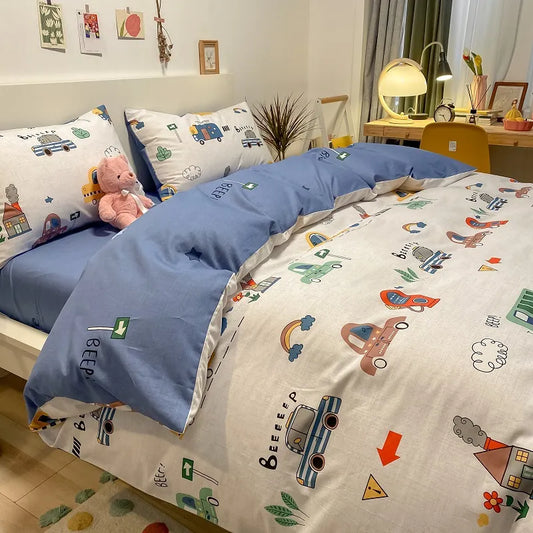 Soft Cotton Kids Bedding Set