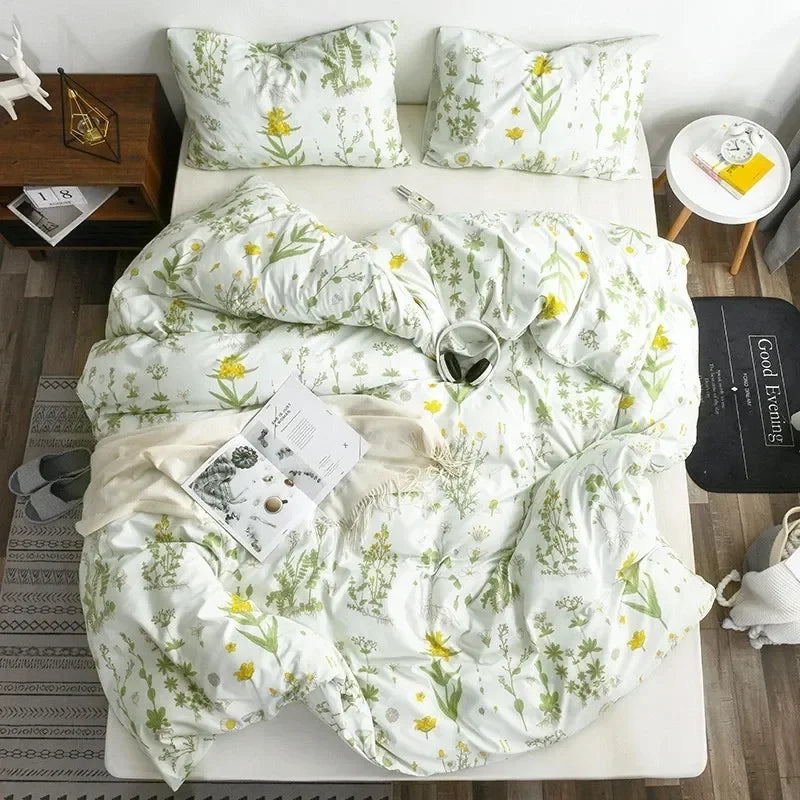 Floral Print Queen Bedding Sets